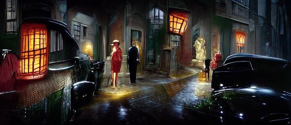 Private Detective Meets Femme Fatale: Film Noir