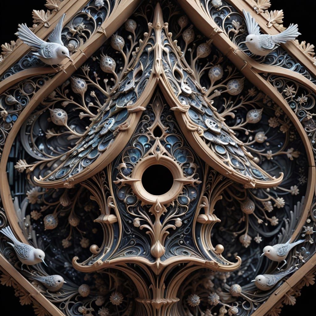 Elegant Birdhouse