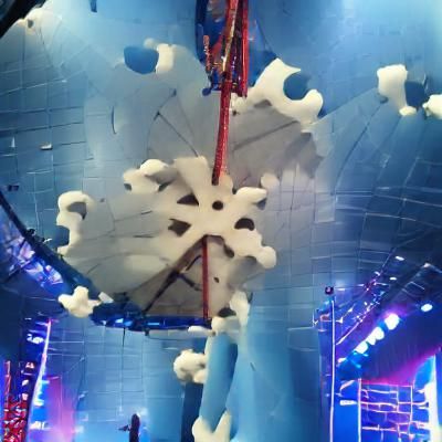 Snow Day Circus with Giant Snowflake