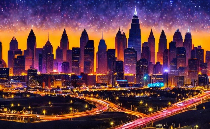 Kansas City Lights Shine Brightly Tonight