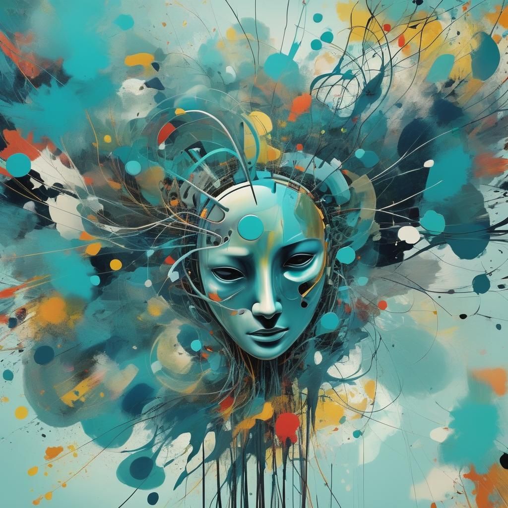 Abstract Idea of Memory: AI Art