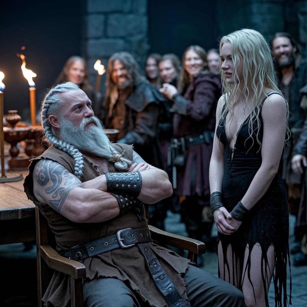 Drunken Pirates and Captive in Castle Hall