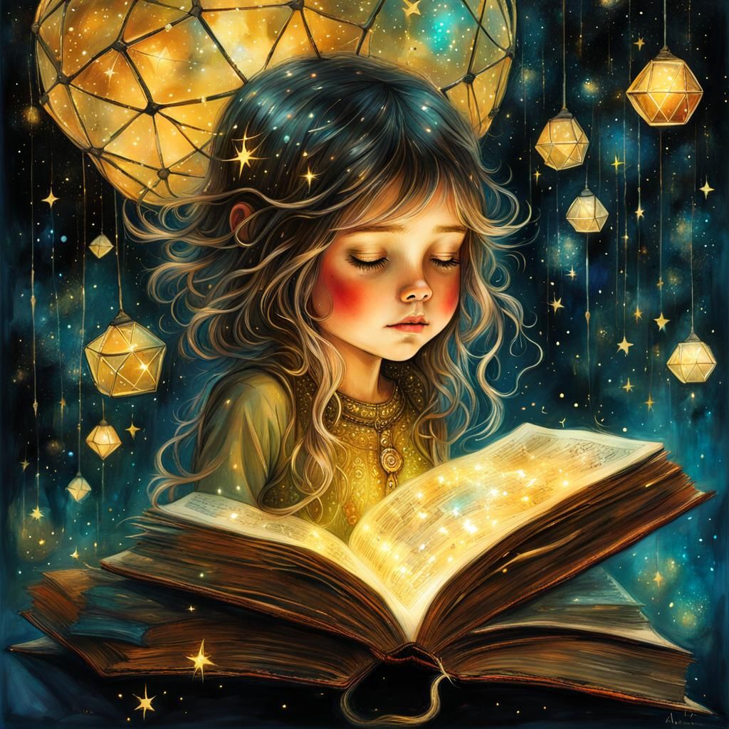 The magical book