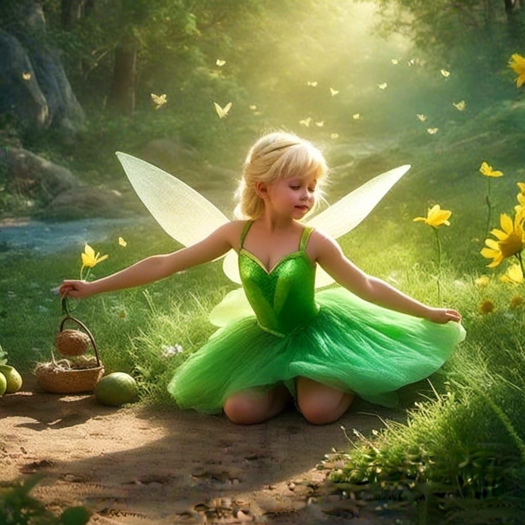 Disney Tinkerbell Epic Photo, Artstation Trend