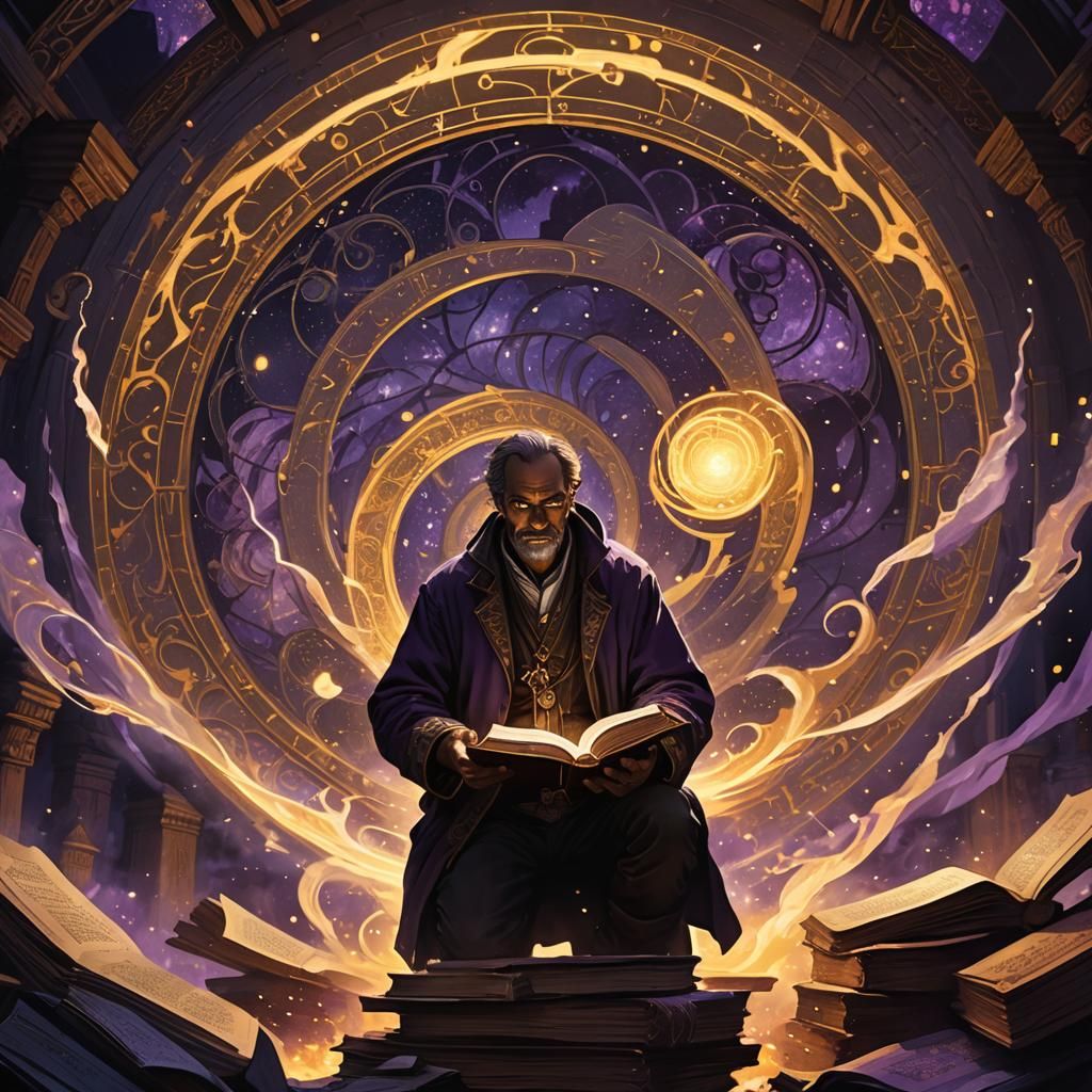 Mystical Chamber: Trevor Phillips in Dark Fantasy Art