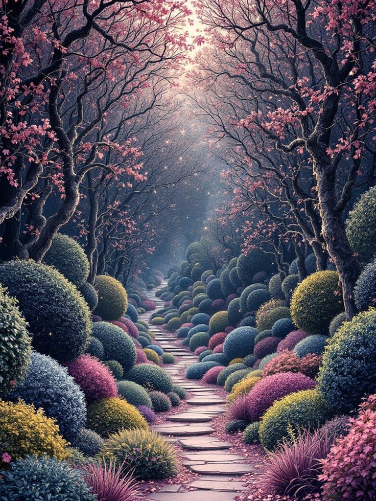 Neongray Hallucinating Vines That Shine