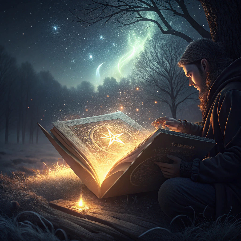 Brilliant Supernatural Book Glows at Night