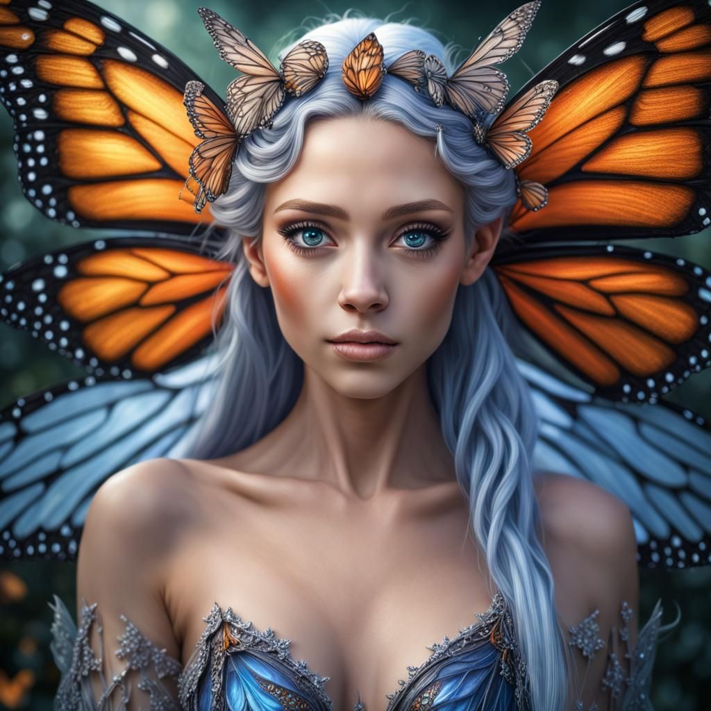 Lovely Monarch Winged Fairy Enchantress!!