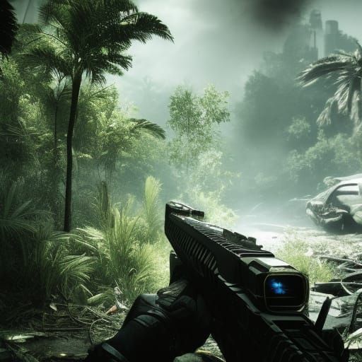 Crysis 3 Remastered in Unreal Engine: 3D Game Art