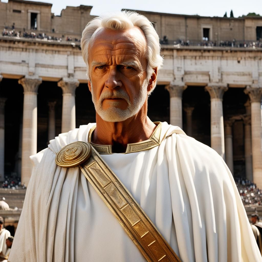 Roman Consul Lucius Decimus Quintillius: Ultrarealistic Port...