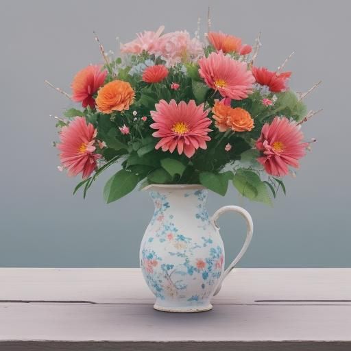 Colorful Flowers in Full Bloom