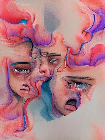 Abstract Expression of Anxiety