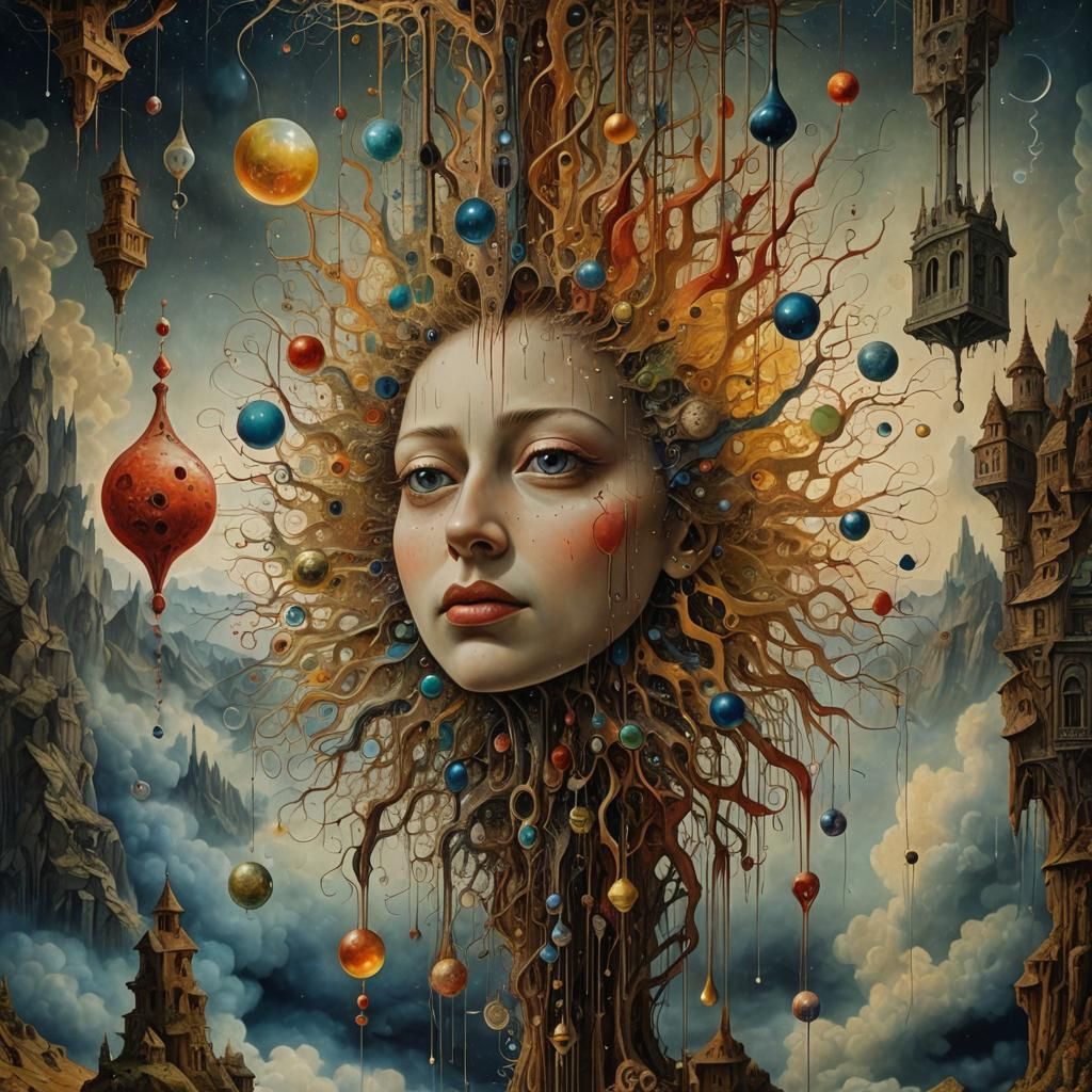 Surreal Reality: A Spacetime Anomaly in 3D