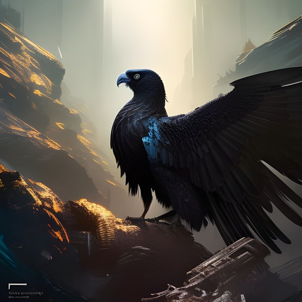 black bird of war