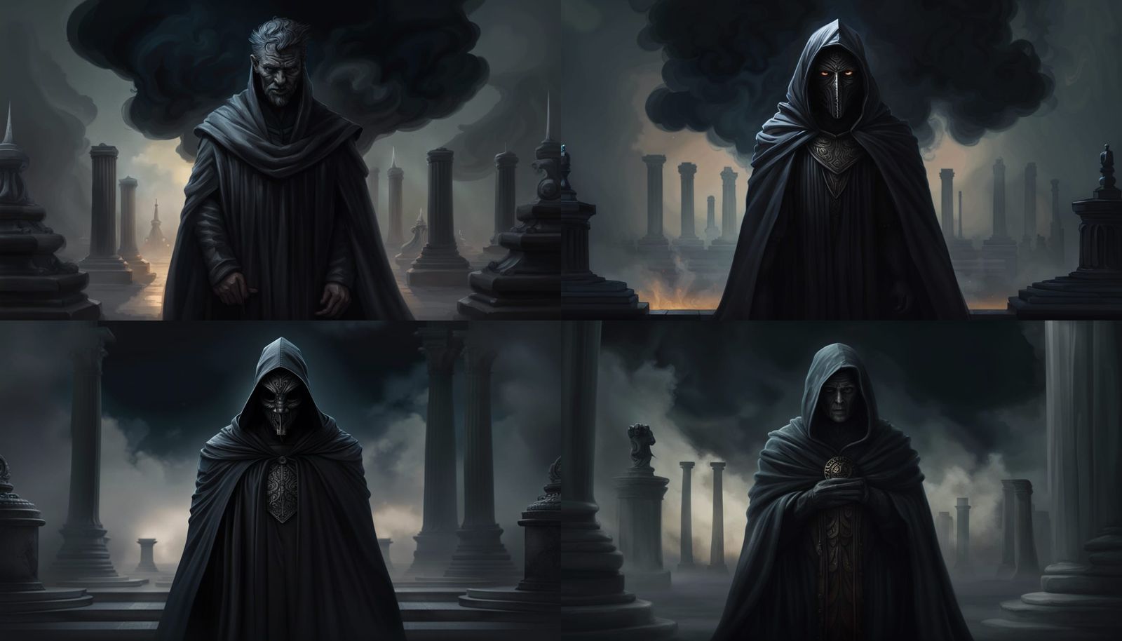 Timeless Guardian in Tattered Robes