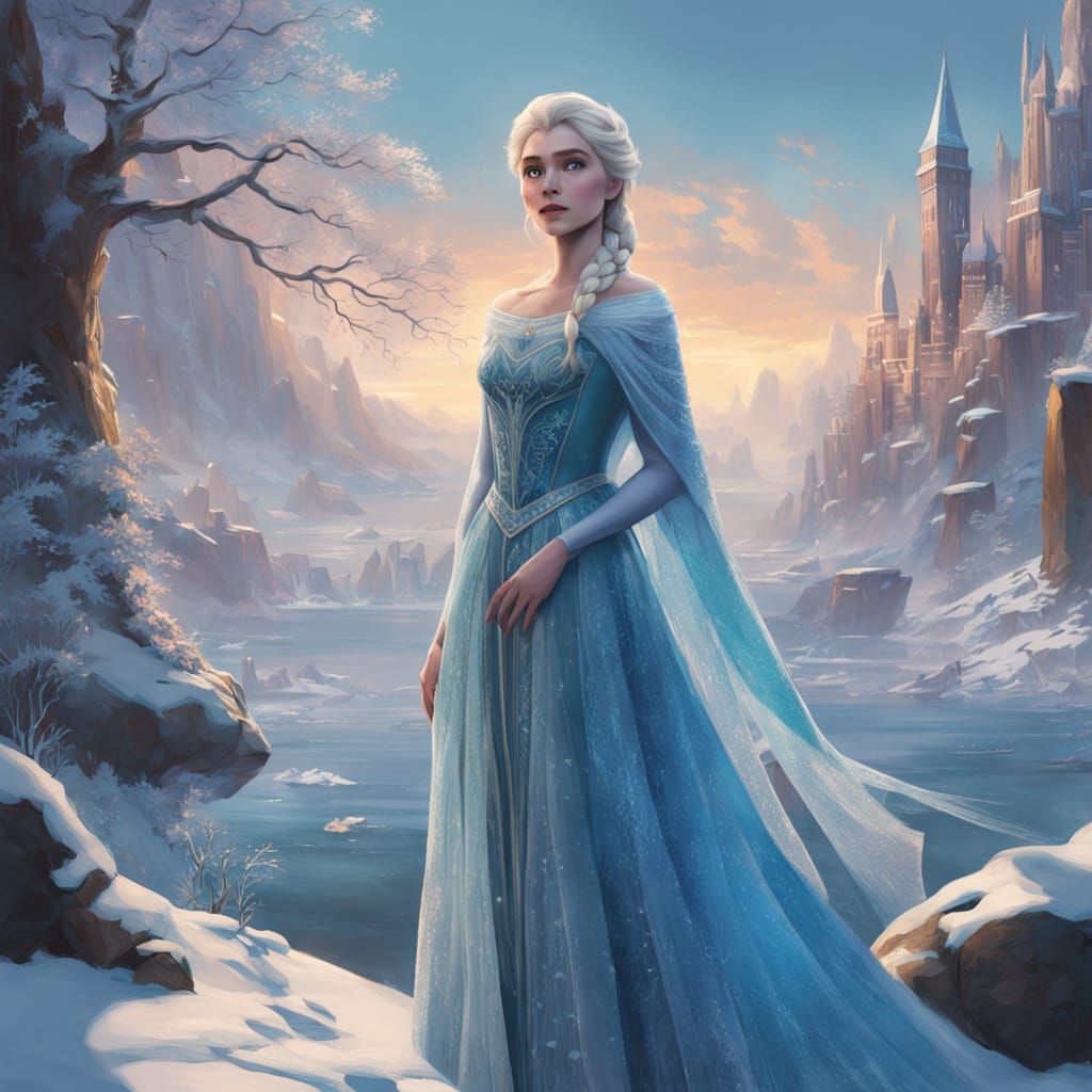 Elsa in Elizabethan Opulence