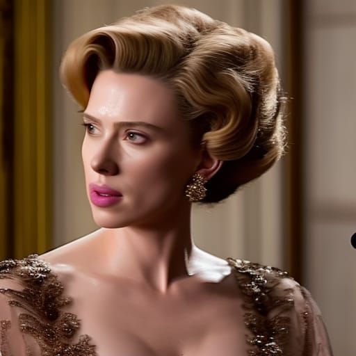 Scarlett Johansson as a Russian Secret Agent V2, by Lord Elboron