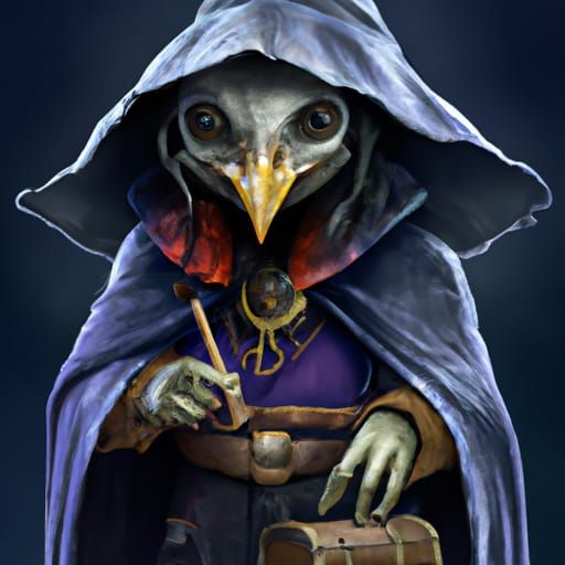 Halfling Plague Doctor Character Design in Ultra-HD