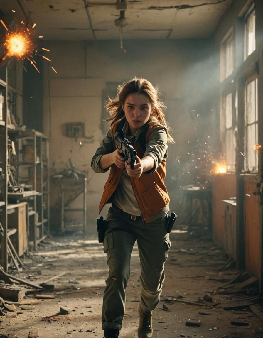 Teenage Girl's Thrilling Escape From Burning Lab