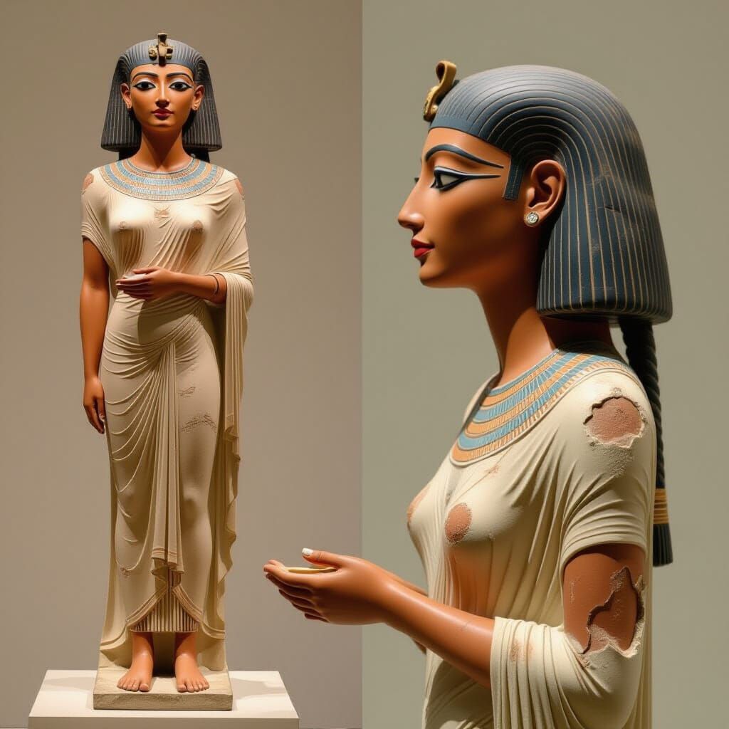 Amarna Period Statue: Akhenaten's Daughter