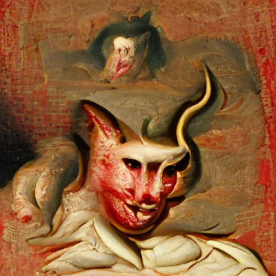 Renaissance Portrait of a Demon