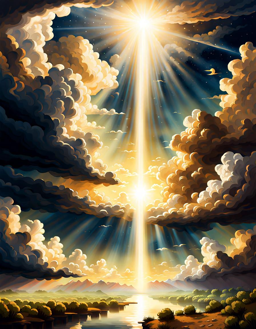 Second Day of Creation: God Names the Heavens