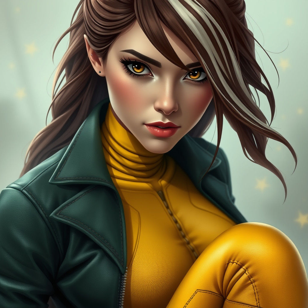 Detailed Rogue Portrait in Fantasy Realism Style