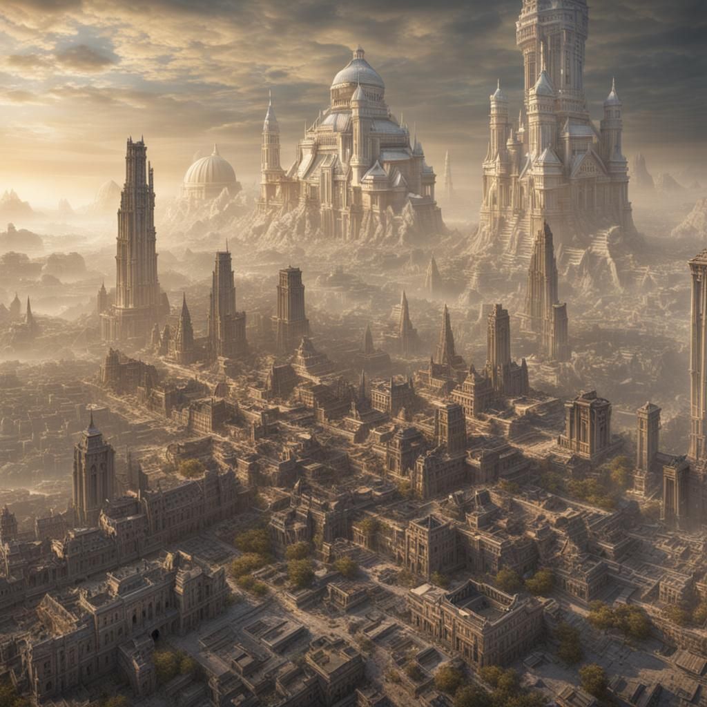 Psychedelic Lunar Eclipse Digital Art