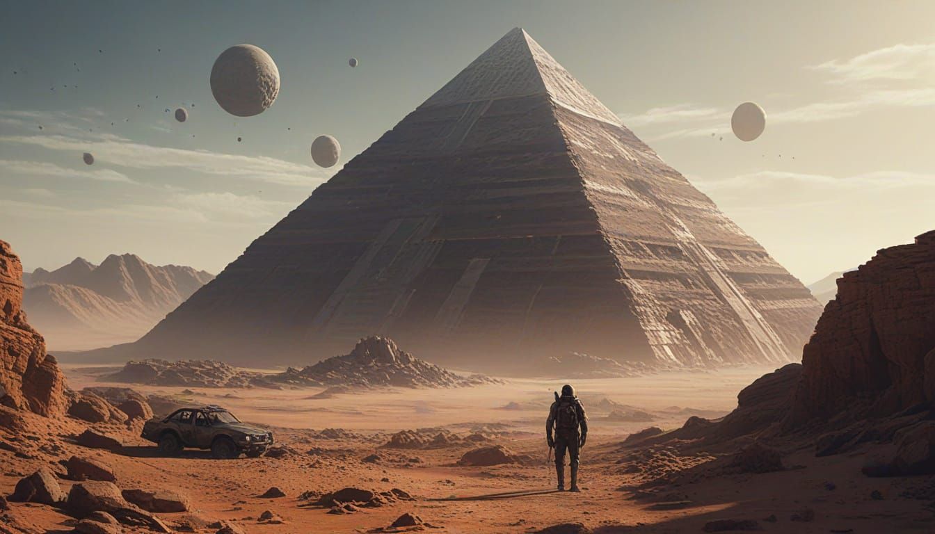 Cydonians on Mars Before Pyramids