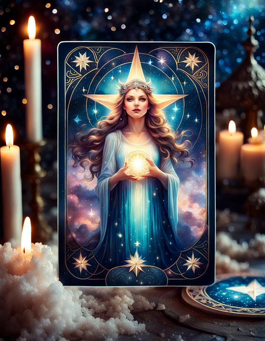 Tarot card - the star