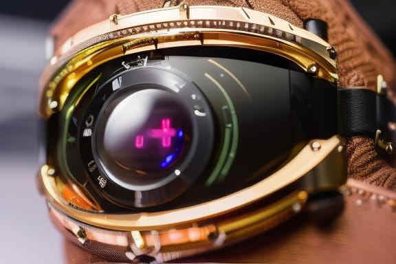 Hyper-Realistic Clockpunk Crab in Steampunk Style