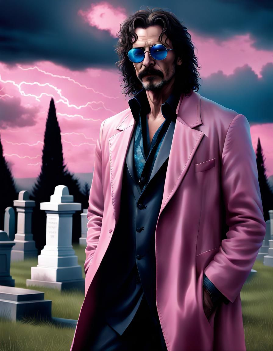 Sirius Black in Sunglasses, Dreamcore Style
