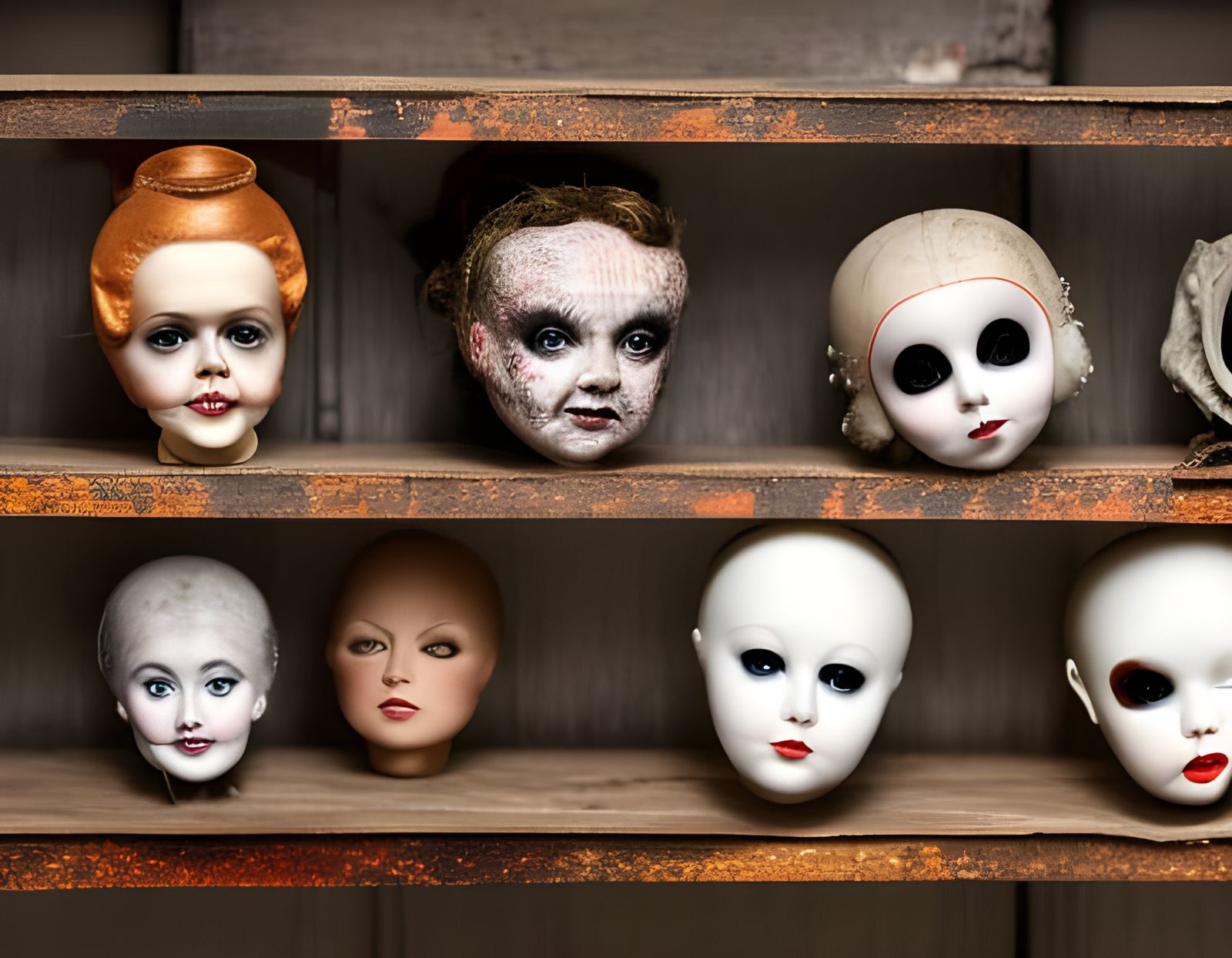 Porcelain Masks For All My Evil Within (Continued)