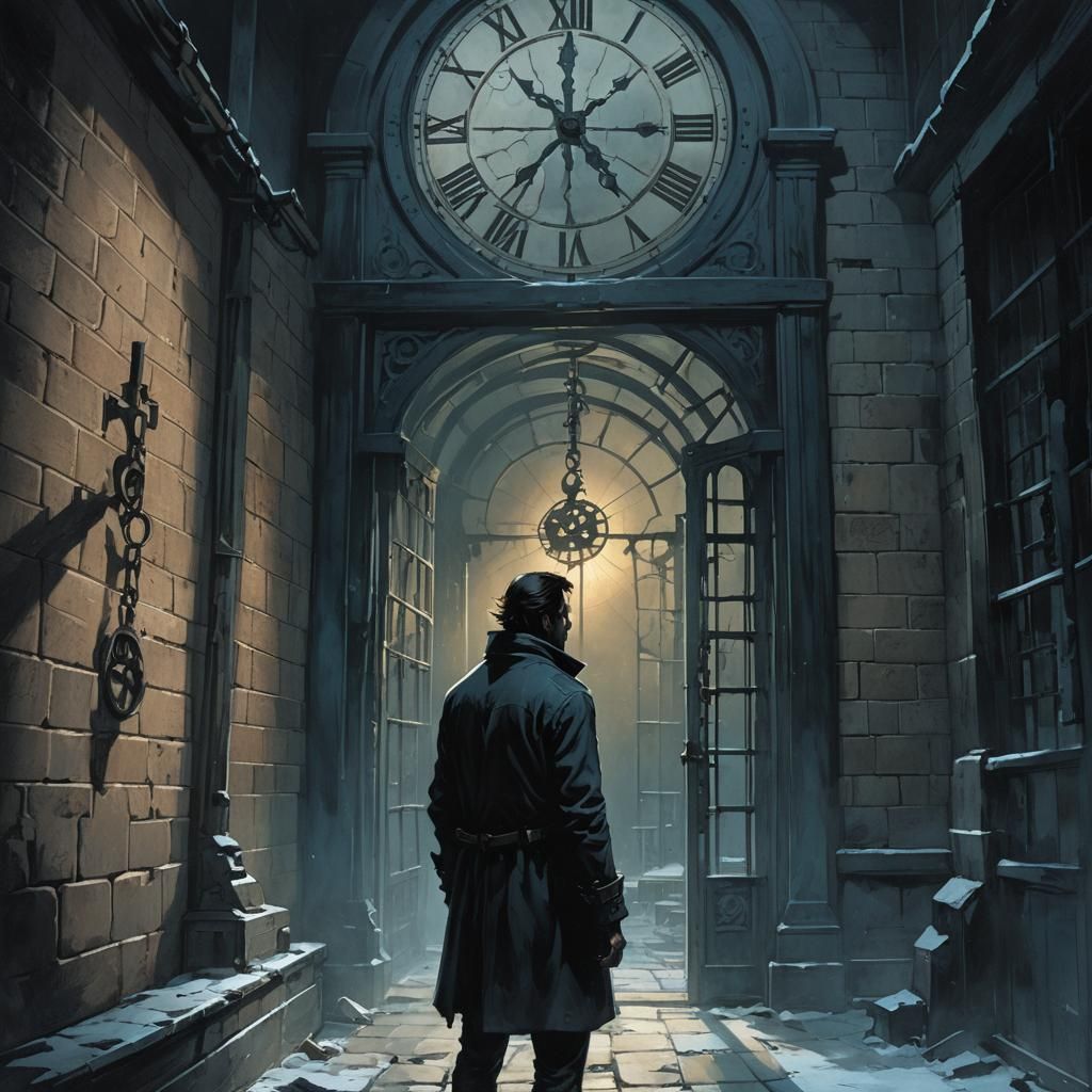Ominous Prison Cell in Dark Fantasy Concept Art
