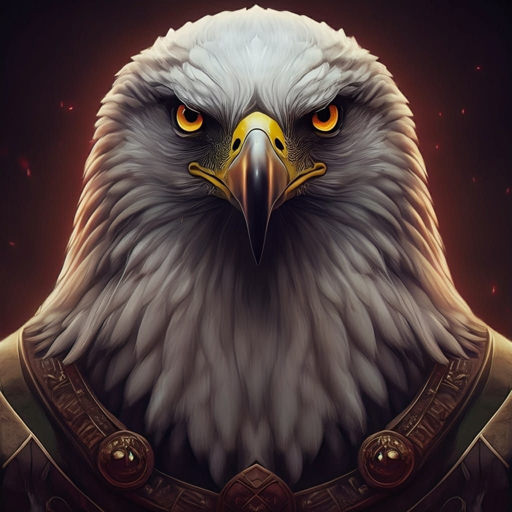 Ancient Eagle God of Power and Wisdom