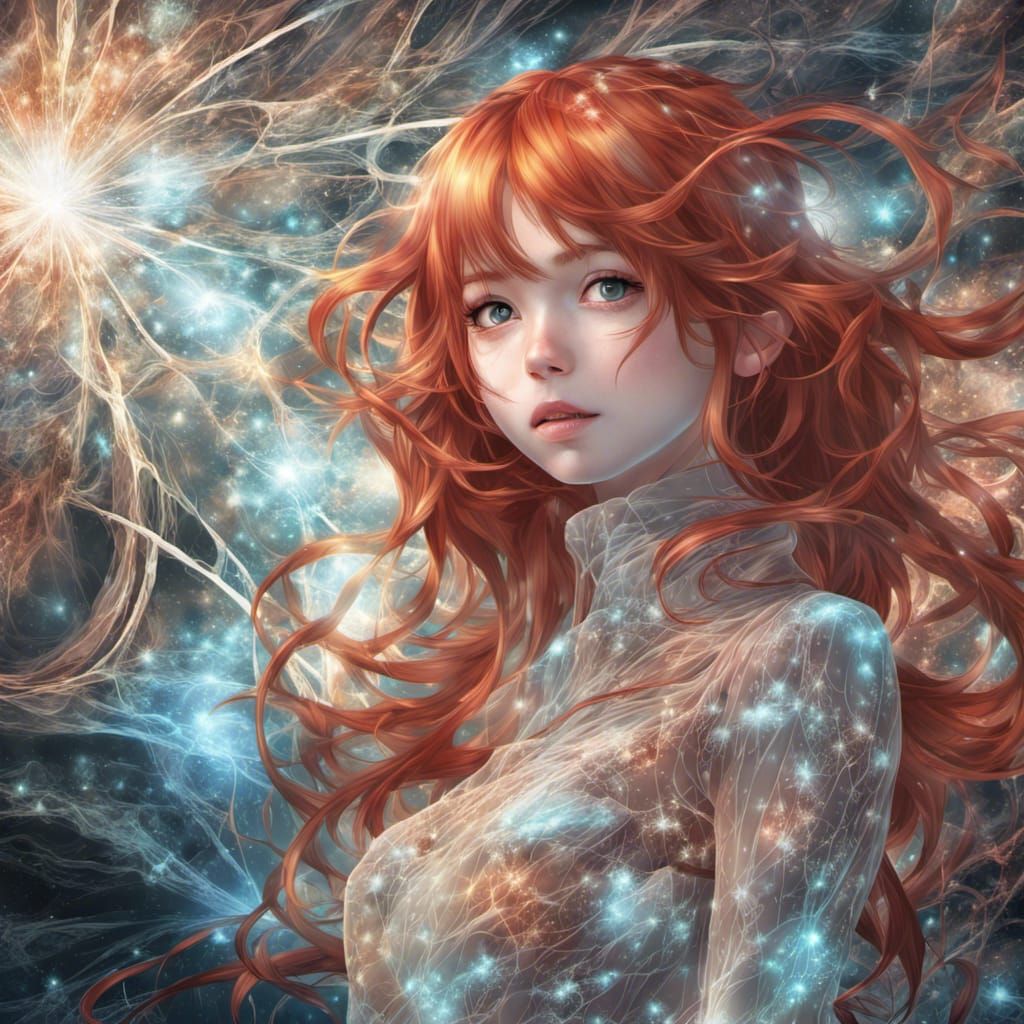 That girl comes from an another world !