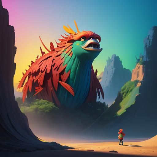 Noah: Pixar-Style 3D Digital Art