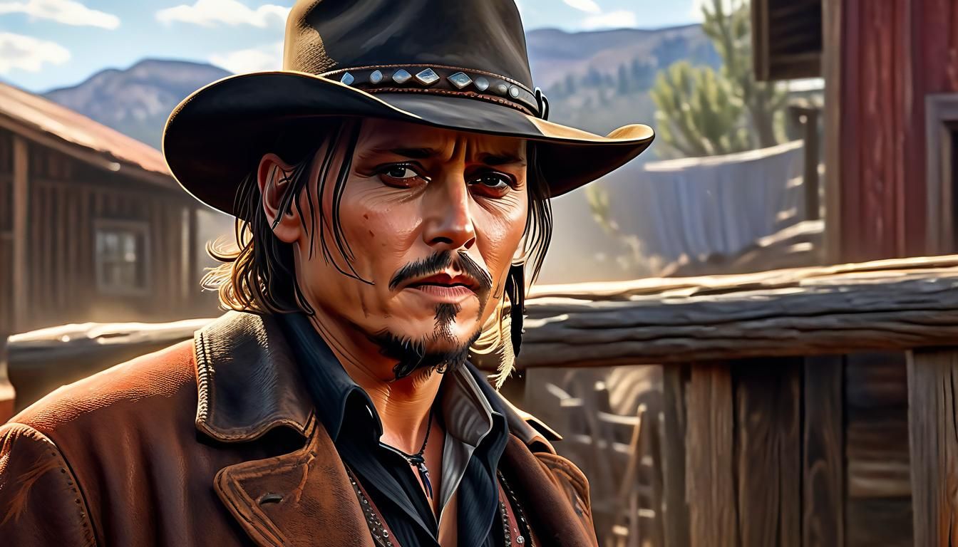 Johnny Depp in Red dead redemption