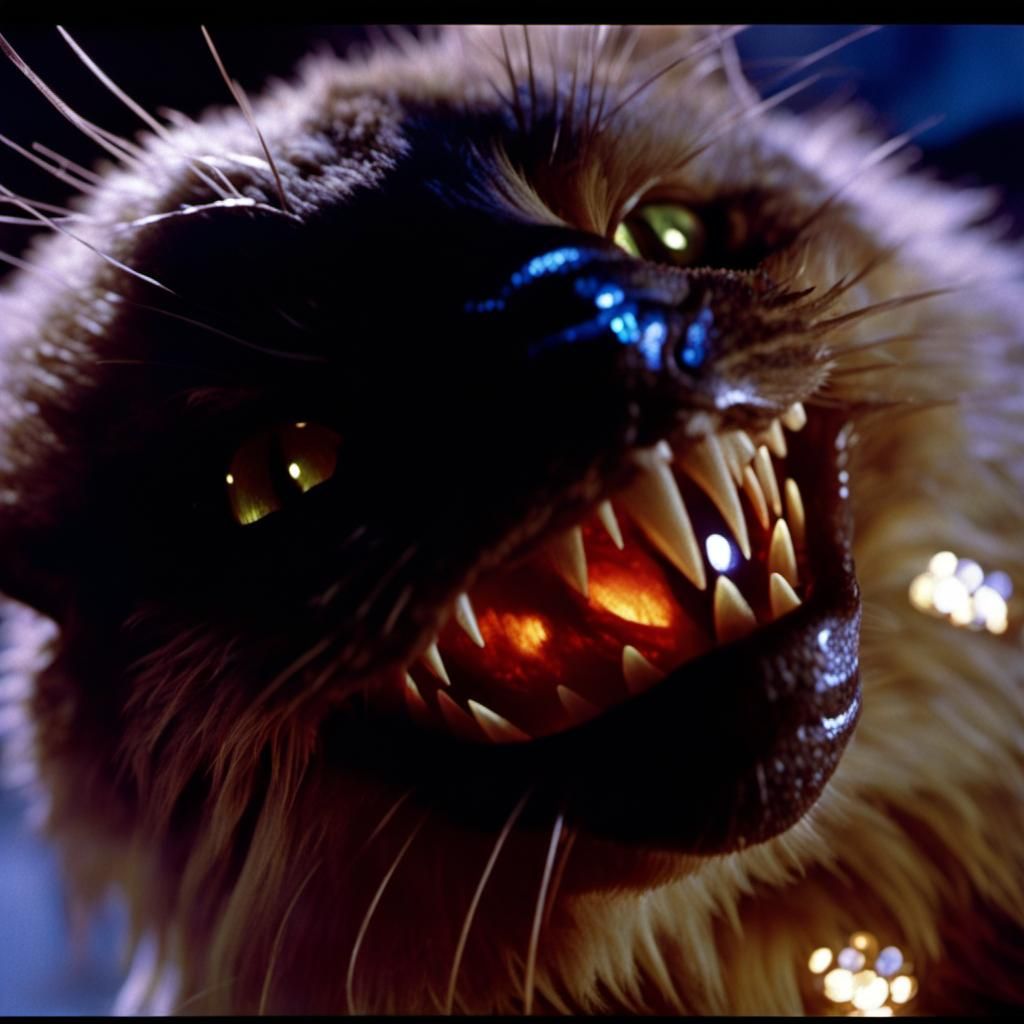 Abaloneic Cat Abomination in Found Footage Style