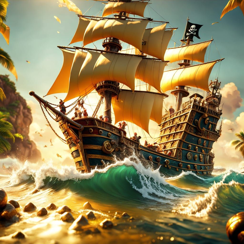 Puppy Pirates Sailing the Ivory Coast