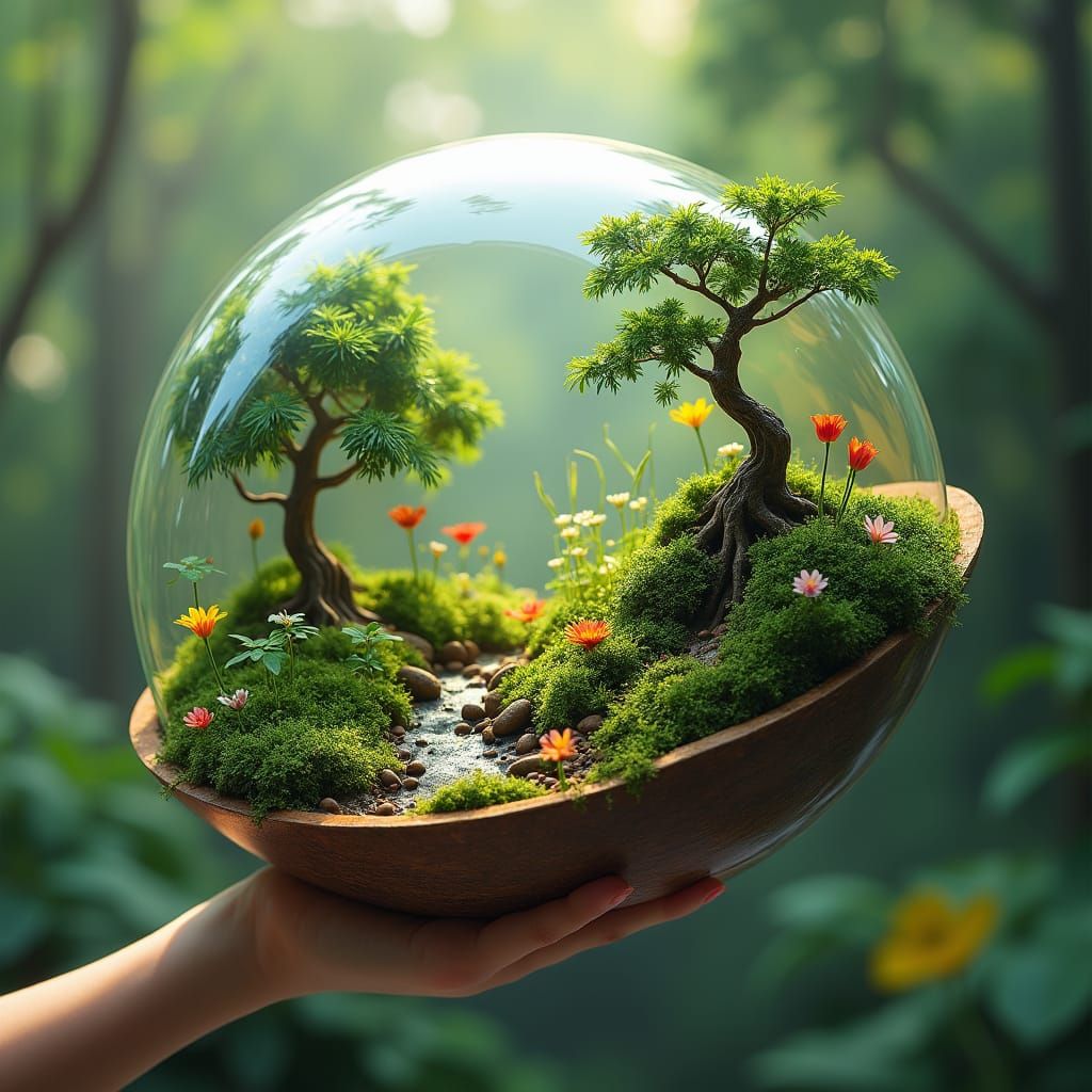 Rainforest Ecosystem in a Teaspoon