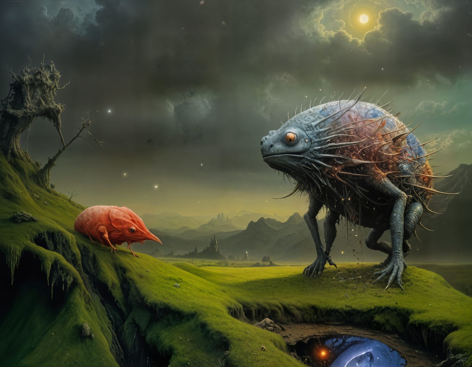 "I'm just reminding you of the last time you tried to Eat one of my Species: You almost, died."  -> 'Thanks, I'd forgott...