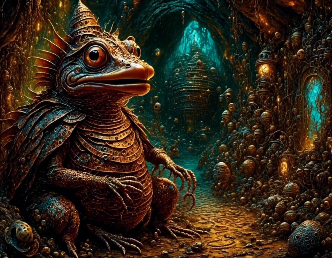 Wizard of Oz Meets Jabba in Surreal Museum