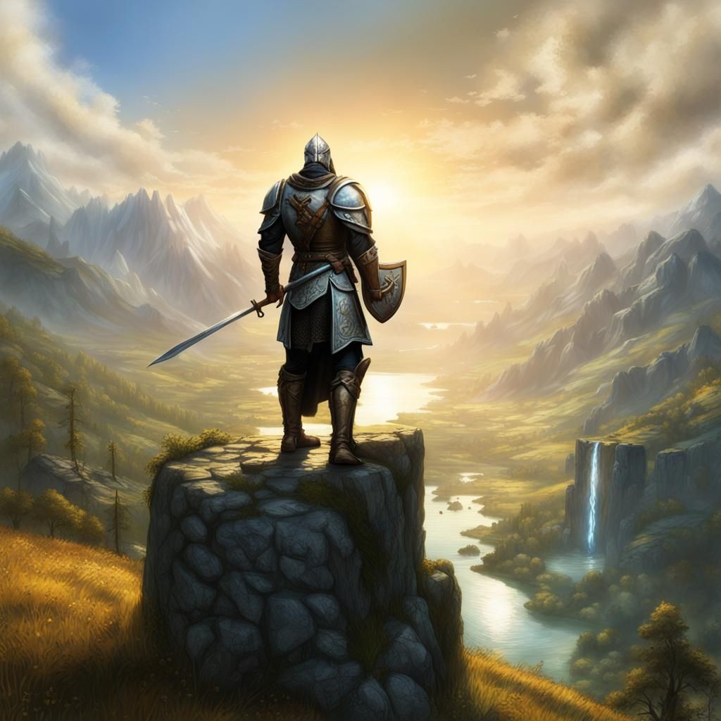 Pelenel Whitestrake, Divine Crusader of Cyrodiil