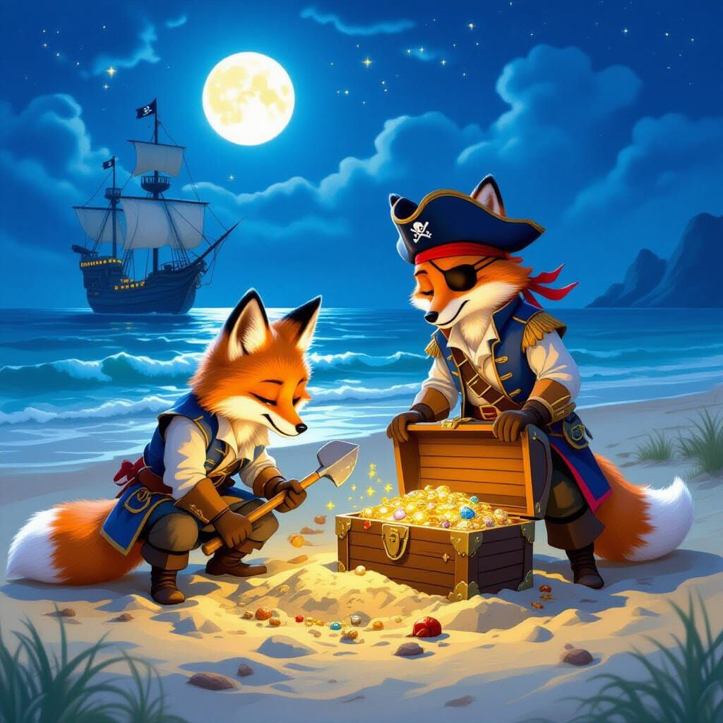 Aye, that's some beautiful treasure