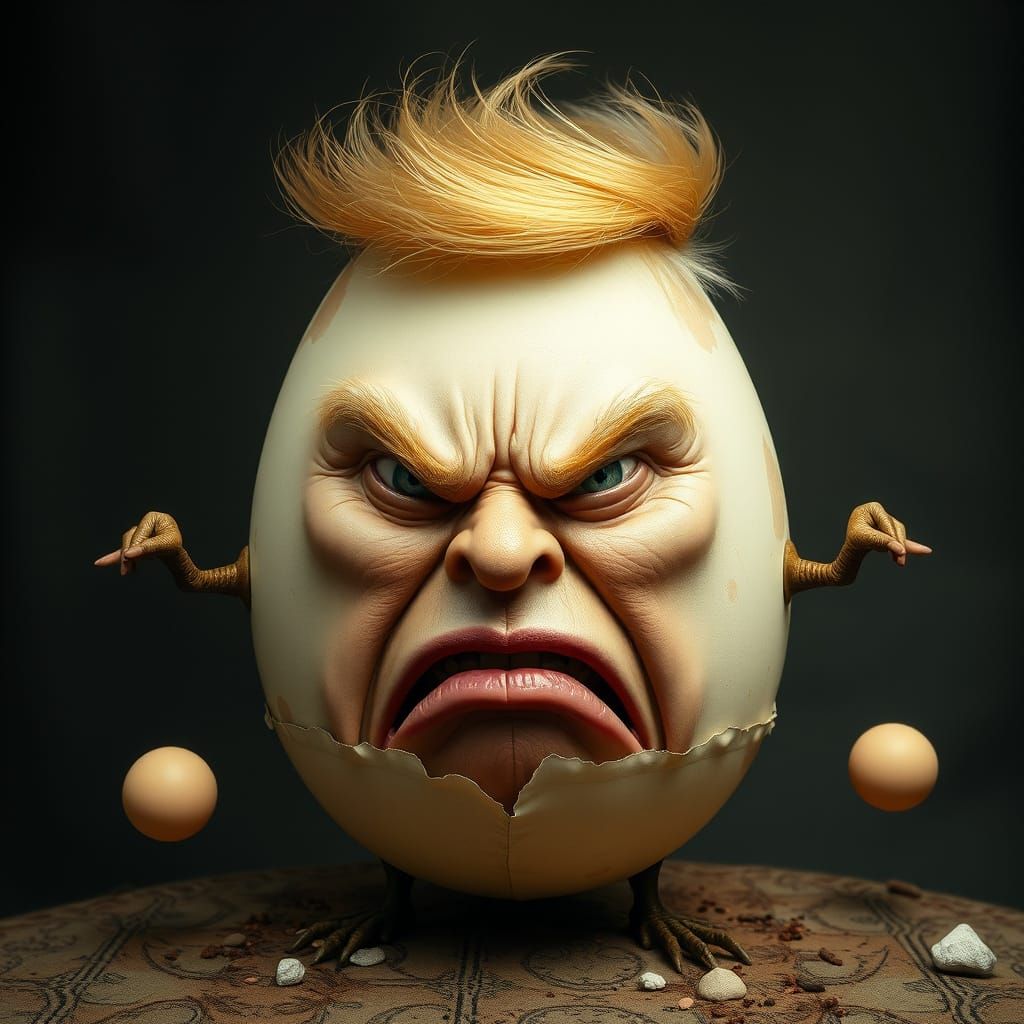 Angry egg