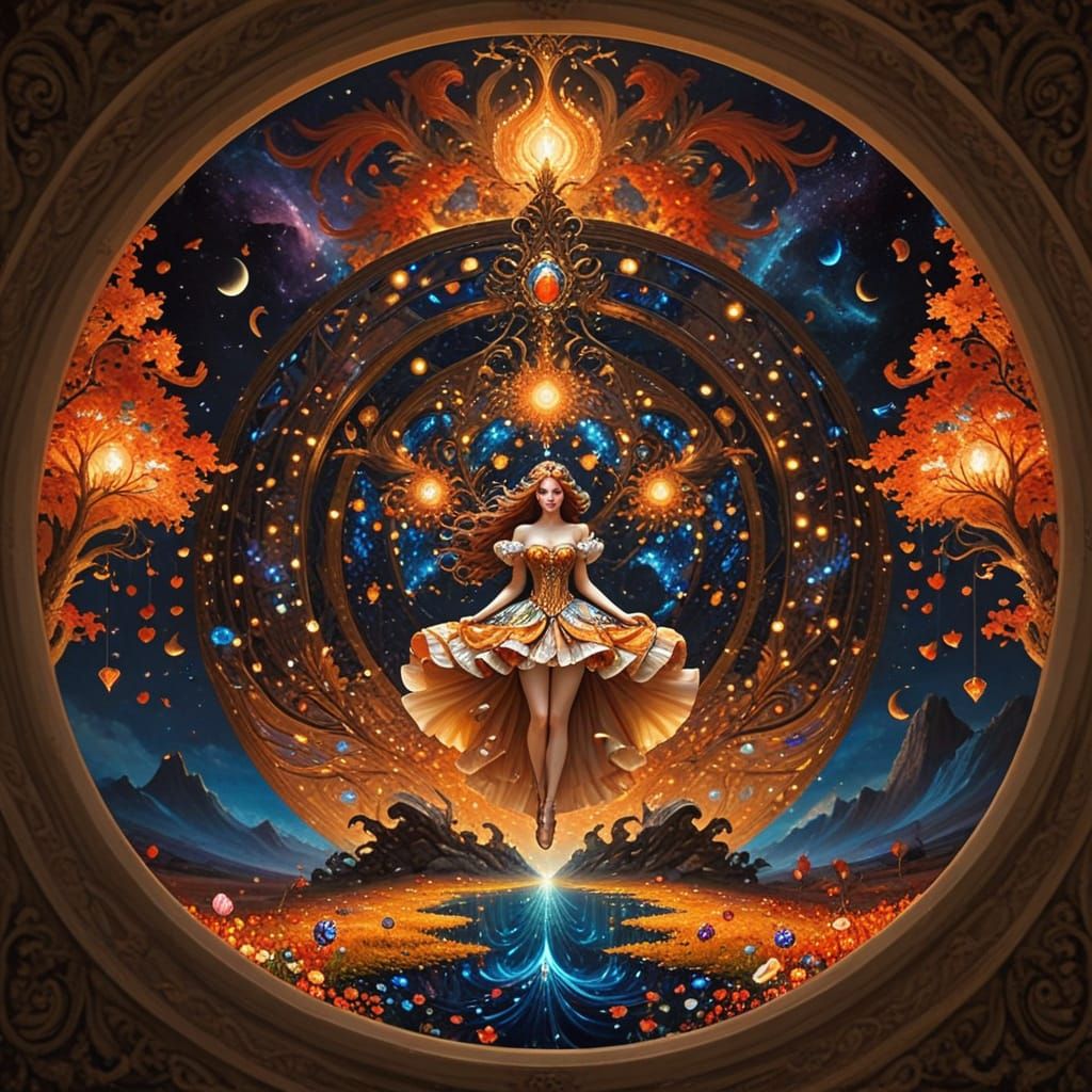 Sensual Whimsical Masterpiece in Dreamlike Aesthetic