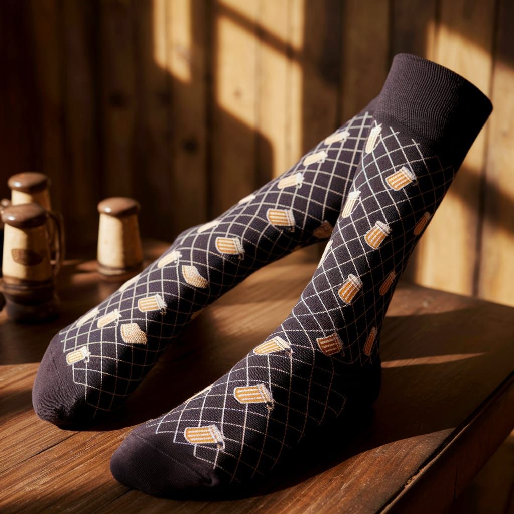 Got my drinking socks on!