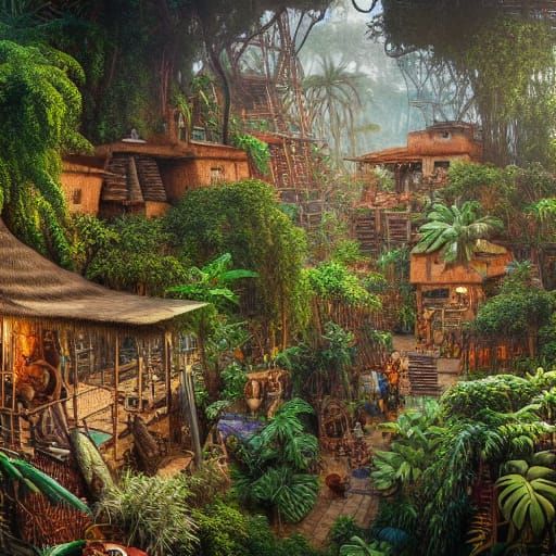 Jungle village