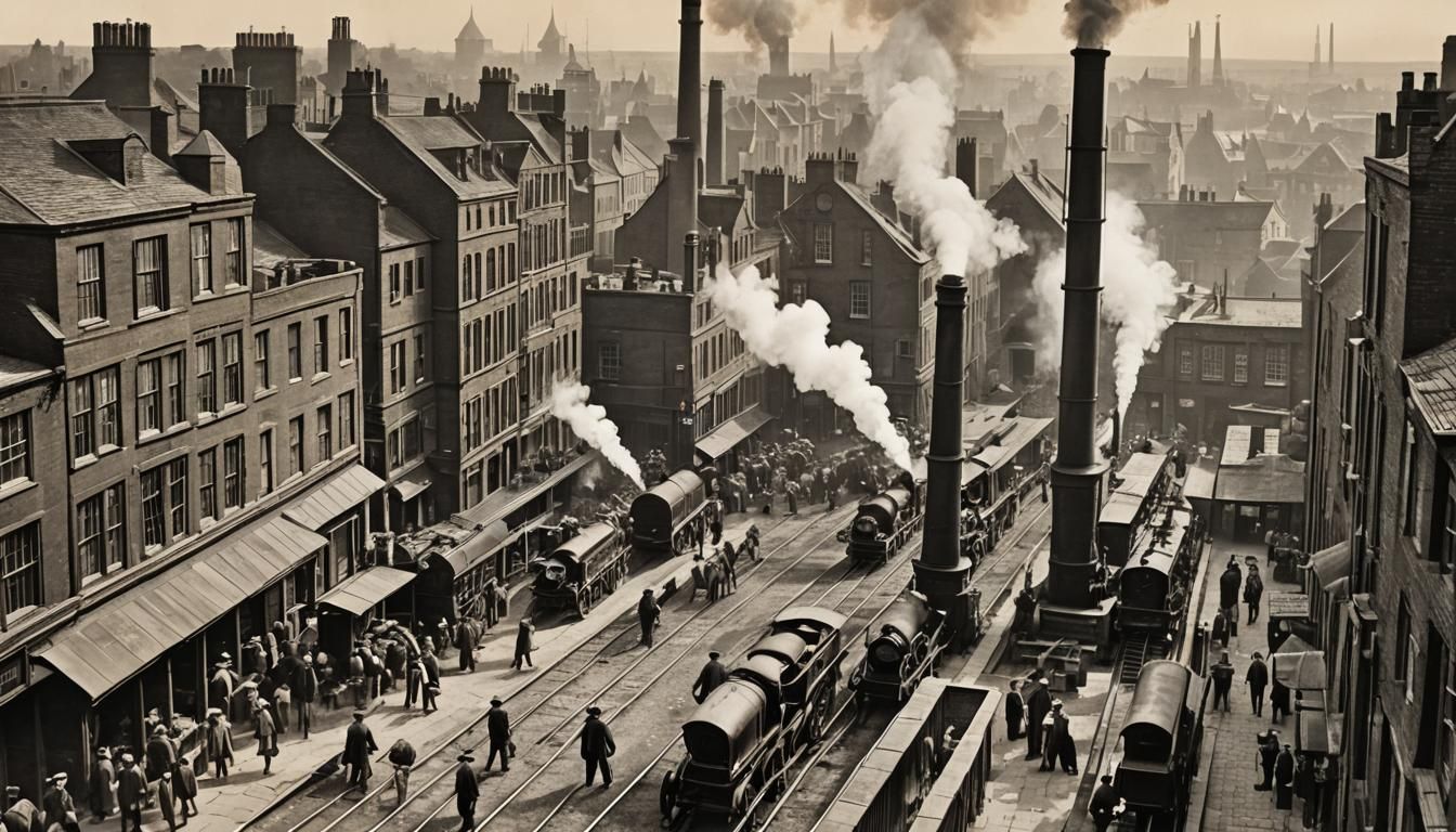 Industrial Revolution: Factories Rising in 19th Century Engl...